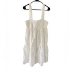 Amanda Uprichard  Mitzi Tiered Midi Dress in White Photo 2