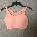 Lululemon  Woman Size 32DD Padded Cross Energy Bra Pink Photo 1