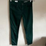 Gap Dark Emerald Green Zip Leg Legging Jeans Photo 1