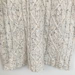 st. john's bay Vintage Womens M Beige Marled Cable Knit Thick Sweater Fisherman Photo 7
