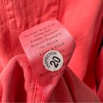 Frank & Eileen Mary Shirtdress Famous Denim Distressed Dress Pink Medium $328 Photo 9