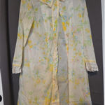 Vintage Havana Vintage Style Women's Floral Nightgown Lace Trim. Size S Yellow Pink Blue * Photo 0