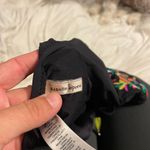 Nanette Lepore Isla Marietas Goddess Embroidered Black Swimsuit XS Photo 4