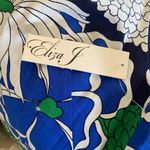 Eliza J NWT  Bahama Blue Floral Dress size 6 97% cotton Photo 10