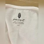 Free People  Inhale Henley Graphic Tee Size Small Photo 5