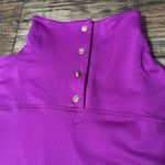 Nike  Purple Fitted Long Sleeve golf Shirt Photo 0