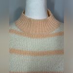 Diane Von Furstenberg Vintage  DVF striped knit mock neck‎ sweater size S Photo 1