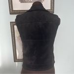 Philosophy Republic Clothing Women’s Black Faux Leather Suede Moto Vest Sz XS Photo 3