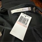 Susana Monaco NWT Vintage Wool Fit and Flare Mini Dress Black Size 2 Photo 3