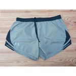 Under Armour  Women's Shorts Fly By 2.0 Gray And Black Heatgear Size Medium NWOT Photo 1