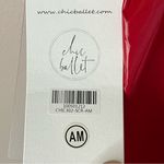 NWT Chic Ballet Bethany Trash Shorts (Scarlet) Photo 4