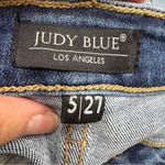Judy Blue  High Rise Cropped Wide Leg Jeans Womens 27 Distressed Celeste Denim Photo 7