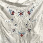 Old Navy NWT  Womens Shirt Blouse White Floral Embroidered Babydoll Size 3X Photo 6