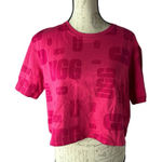 UGG NWT NEW  cropped top short sleeve print Small style‎ 1136390 W BRITANY Photo 0