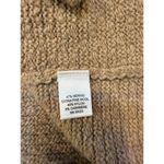Banana Republic Sweater Jacket Cowl Italian Yarn M Wool Cashmere Camel Heather Photo 8