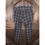 Ann Taylor  LOFT Women's Sz 10 Marisa Skinny Dress Pants Leggings Black White Photo 3