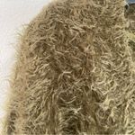 Urban Outfitters  Brown Fuzzy V-Neck Sweater Long Sleeve Soft Knit Sz S Photo 5