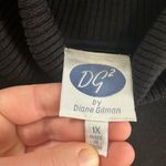 Diane Gilman  Black Turtleneck Sweater Size 1X Photo 3
