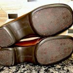 Naturalizer Leather Loafers Size 7.5 Olla Square Toe Slip On Shoes Photo 13