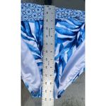 Tropical Escape NEW Bikini Bottom Women’s 16  Twist Waist Blue Tropical Print Photo 5