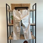 EXPRESS NWT  Columnist Low-Rise Beige Capri/Crop Dress Pant Trouser, 8 Photo 5