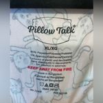 Pillow Talk Pink Cat Print Sleep Shirt – Size XL NWT White Photo 4