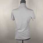 THE TAILORED SPORTSMAN 1/4 ZIP White SHORT SLEEVE ICEFIL RIDING TOP SZ Small Photo 2