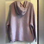 Free People  Lavender Sweater Hoodie Photo 2