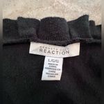 Kenneth Cole Reaction | Black Ruffle Cardigan | L.  Photo 2