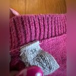 Y2K Carlson Cotton Cardigan with Ruffle Flowers, Size 3X Pink Photo 7