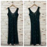 Victoria's Secret  Vintage Gold Label Sheer Maxi Nightgown - Green - Medium Photo 14