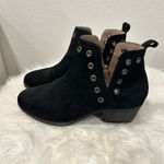 Skechers  Lasso Auger Black Suede Eyelet Ankle boot bootie, women’s 6.5 Photo 2