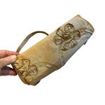 NWT, Vintage Toby Weston Hand Crafted 3D Floral Pattern Fabric Bag Photo 7