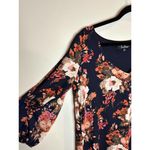 Lulus Mini Long Sleeve Floral Dress with open Sleeves Size Small Photo 19