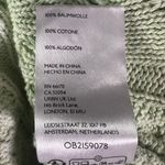 Free People  Washed Ashore Cable Knit Sweater in Candy Mint Combo XS NWT Photo 14