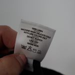 American Giant Black 100 Linen Elastic Waist Cropped Pants Size S Photo 4