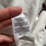 EXPRESS Purple White Striped Cotton Linen Cut Out Wrap Midi Summer Dress 10 Photo 4