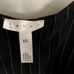 Leith Pinstriped Romper, Black sz. XXS Photo 2