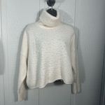 Madewell Sadler Turtleneck Ivory Sweater Size Medium NWOT Photo 1