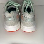 ASICS  Gel Contend 4 Athletic Running Shoes Size 7 Womens Gray Aqua Blue Sneakers Photo 3