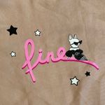 Five Fears Pink Sweatshirt with Star Graphics Size L Photo 3