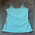 Euro Beaded Tank Top Blue Size M Photo 2