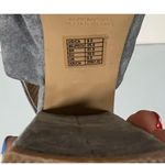 Forever 21 Gray Grey Suede Peep-Toe Open-Toe Slingback Chunky Platform Mules Clogs Heels Sandals Shoes Size 8.5 🩶 Photo 5