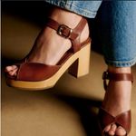 Sézane Sezane NWT Fausta Leather Clogs size 9 Photo 1