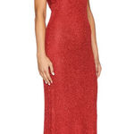 RUNAWAY THE LABEL  Silvia Maxi Dress in Red Photo 0