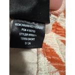 Roark Women’s Terra Terry Cloth Shorts – Sunburst Print – Size L Orange Size L Photo 6