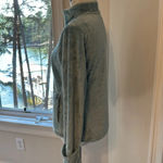 The North Face The.  Ladies Osito Quarter Zip, Medium, Aqua Blue/Green, EUC Photo 5