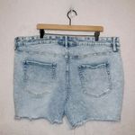 Ava & Viv Light Wash Denim High Waisted Cut Off Jean Shorts size 22W Photo 4