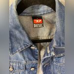 Diesel  Sleeveless Denim Vest Jean Women's S Small excellent, biker, grunge Photo 2