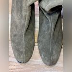 Boutique Beautiful dark green/Oliva heeled Sudue boots (6.5) Photo 5